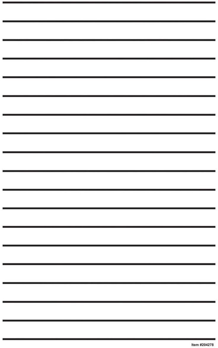 Lines On The Back, Add This Once To Cart with regard to Printable Bold Lined Paper