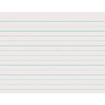 Newsprint Handwriting Paper, Skip A Line, Grade 1, 1" X 1/2" X 1/2 Throughout Grade 1 Lined Paper Printables