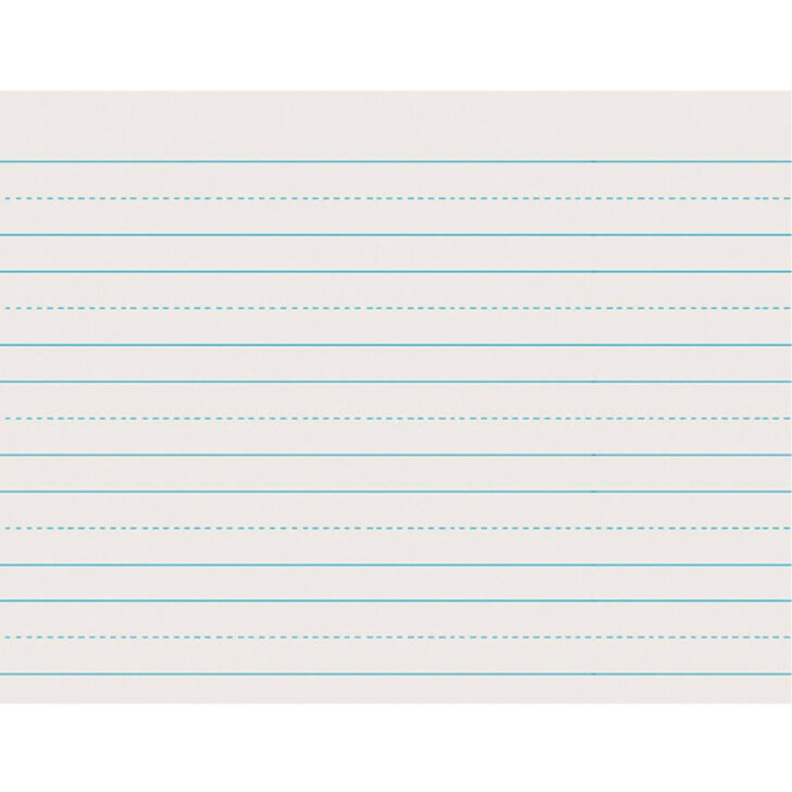 Grade 1 Lined Paper Printables