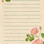 Old Lined Paper Free Google Docs Template   Gdoc.io With Printable Vintage Lined Paper