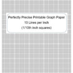 Perfectly Scaled And Precise Printable Graph Paper   10 Lines Per Inside Printable Graph Paper 10 Lines Per Inch