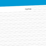 Primary Handwriting Paper   Paging Supermom Throughout Lined Handwriting Paper Printable