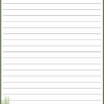 Printable Christmas Stationery To Use For The Holidays Pertaining To Free Printable Christmas Lined Paper