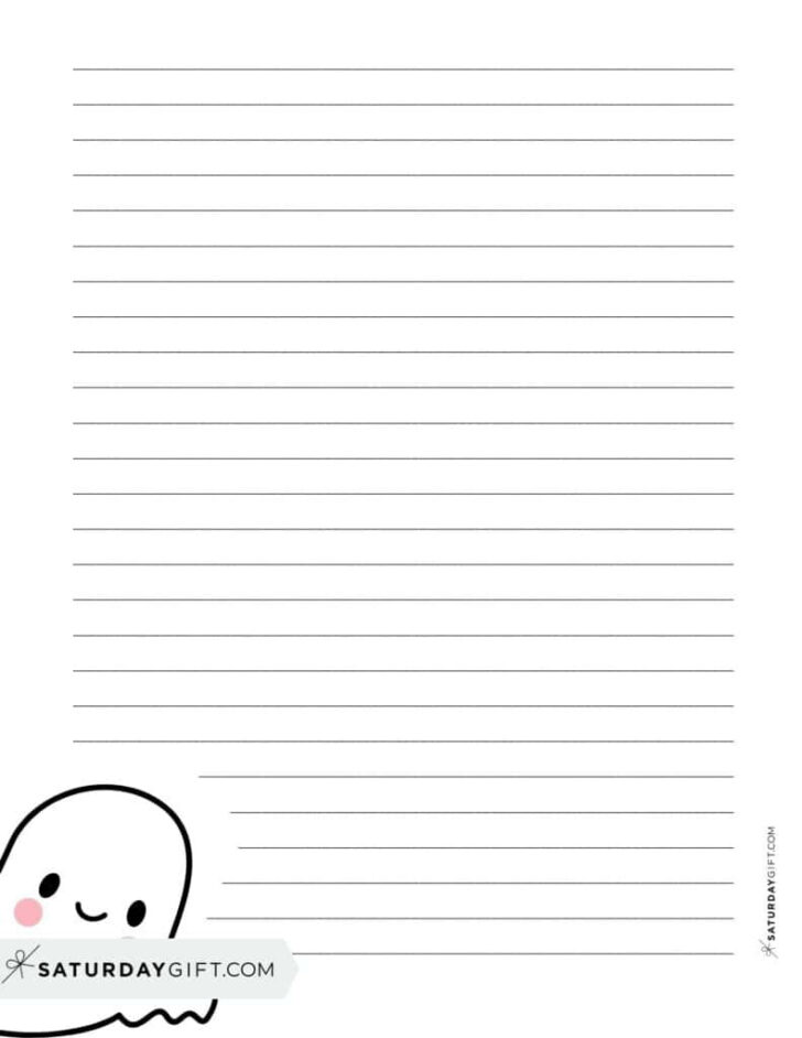 Cute Printable Lined Paper