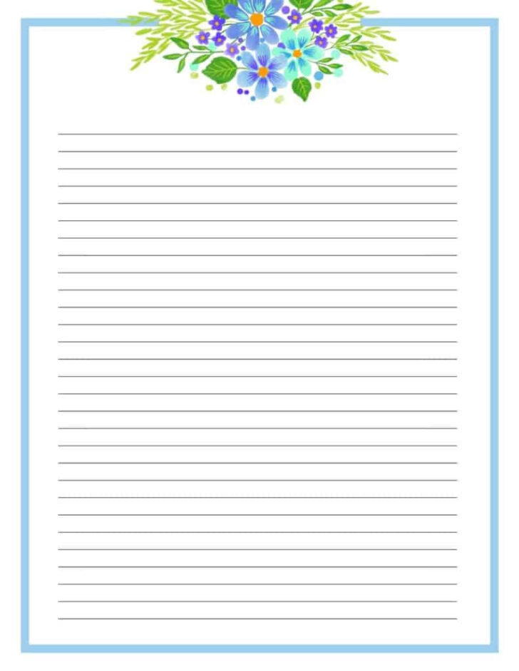 Free Printable Stationery Writing Paper