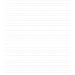 Printable Lined Paper | 30+ Free Templates Regarding Horizontal Lined Paper Printable