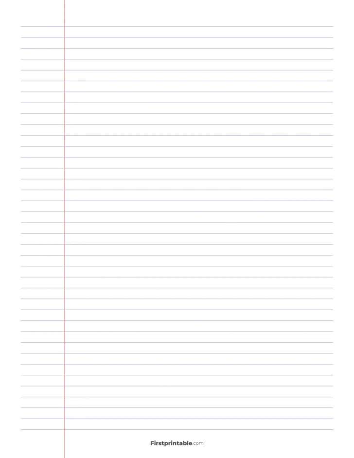 Scroll Paper with Lines Printable