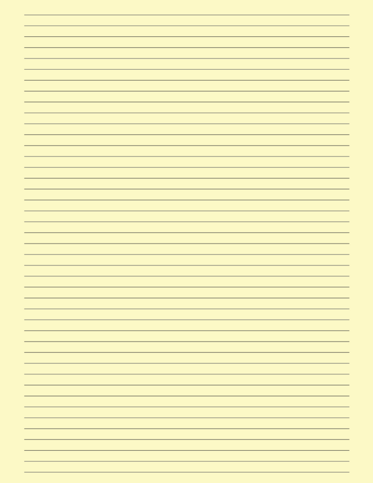 Print Colored Paper Template