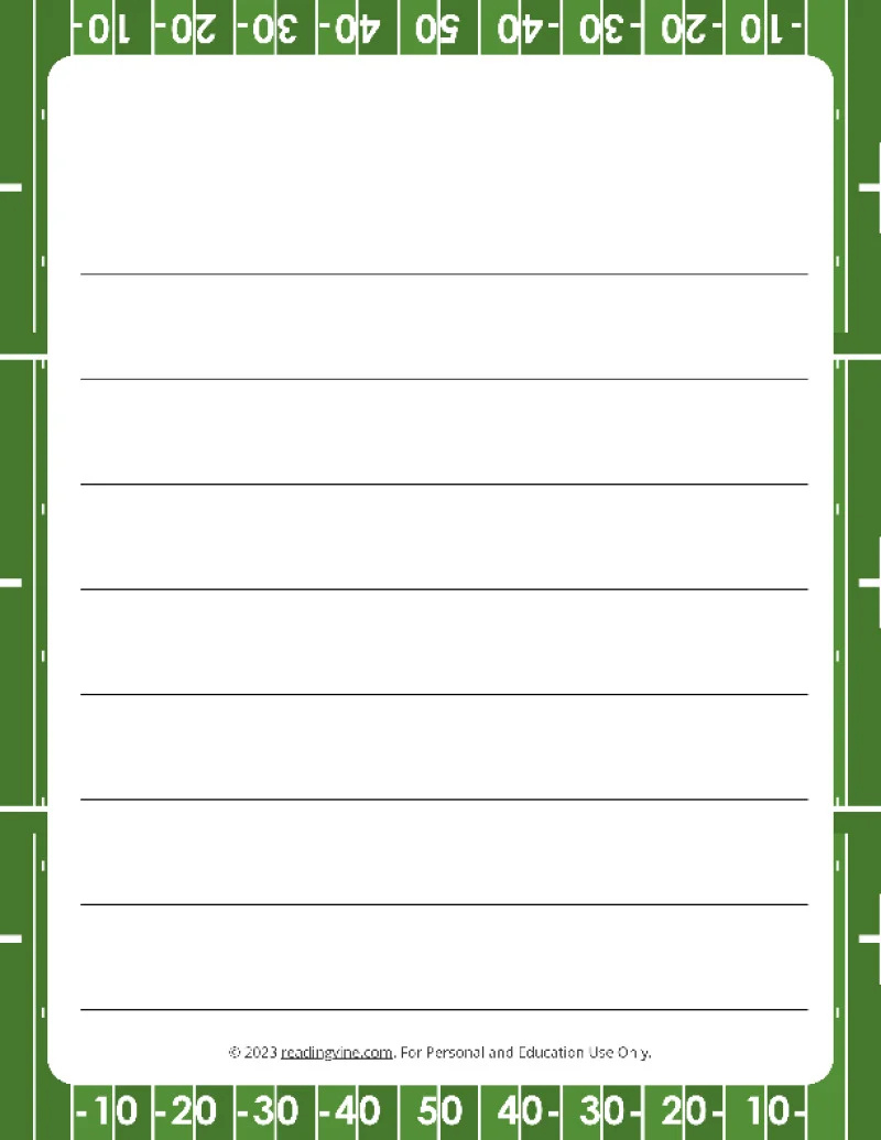 Printable Lined Paper - Over 100 Writing Paper Designs intended for Printable Large Lined Writing Paper