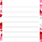 Printable Lined Paper   Over 100 Writing Paper Designs Regarding Printable Large Lined Writing Paper