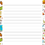 Printable Lined Paper   Over 100 Writing Paper Designs With Downloadable Printable Lined Paper With Border