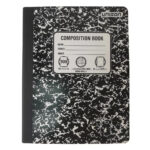 Quad 5 X 5 Graph Ruled Unison Composition Notebook 9.75"X7.5" 2 Within Free Printable Composition Lined 9.75X7.5 Paper Template