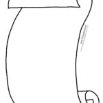 Scroll Template   Tim'S Printables Intended For Lined Scroll Paper Printable