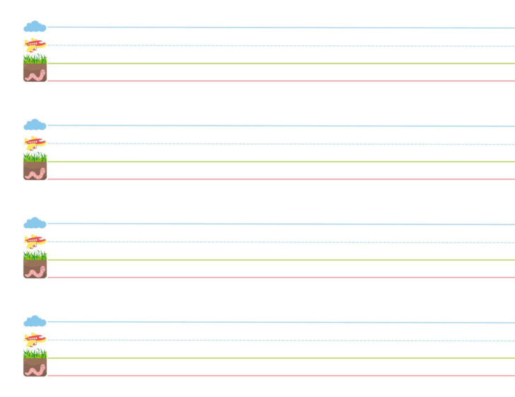 Lined Paper Printable Landscape
