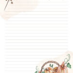 Thanksgiving Lined Paper Free Google Docs Template   Gdoc.io With Regard To Free Printable Lined Thanksgiving Writing Paper