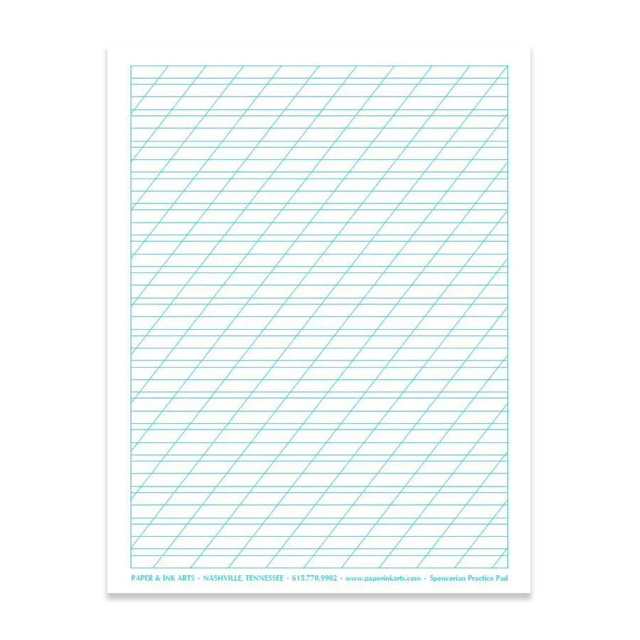 The Best Calligraphy Practice Paper | Molly Suber Thorpe with Free Printable Calligraphy Lined Paper