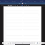 Two Column Template : R/Goodnotes With Regard To Lined Paper Split Into Two Columns Printable