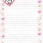 We Heart It Inside Hello Kitty Lined Paper Printable
