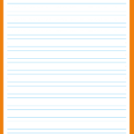 Writing Paper With Dotted Lines   Skoolgo Pertaining To Dotted Line Paper For Kindergarten Printable