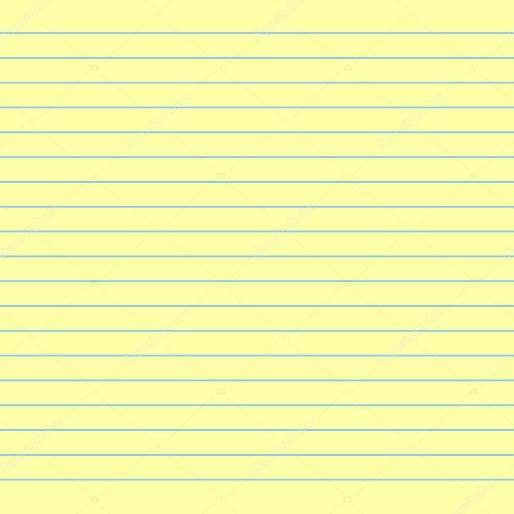 Yellow Lined Paper Stock Vector©Brigada915.Gmail 105859584 with regard to Printable Yellow Lined Paper