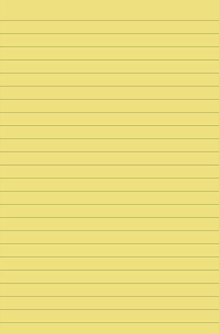 Yellow Lined Paper Template For Notebooks pertaining to Yellow Lined Paper Printable